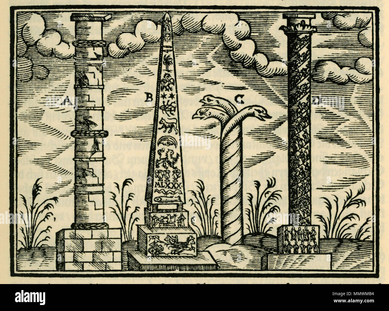 . Ελληνικά : Αναπαράσταση του 1608 μνημείων Ιπποδρόμου των του στην Κωνσταντινούπολη. Από αριστερά προς δεξιά κίονας τα, o Κωνσταντίνου οβελίσκος του, o o Τρικάρηνος Θεοδοσίου του, Όφις κίονας Αρκαδίου, ο του. Anglais : 1608 l'inscription des monuments à l'Hippodrome de Constantinople. De droite à gauche, la colonne de Constantin, l'obélisque de Théodose, la colonne, et Arcadiu Serpent's column . 1608. Salomon Schweigger Colonne de Constantin, l'obélisque de Théodose, la colonne, la colonne Serpent d'Arcadius - Salomon Schweigger, Constantinople, 1608 Banque D'Images