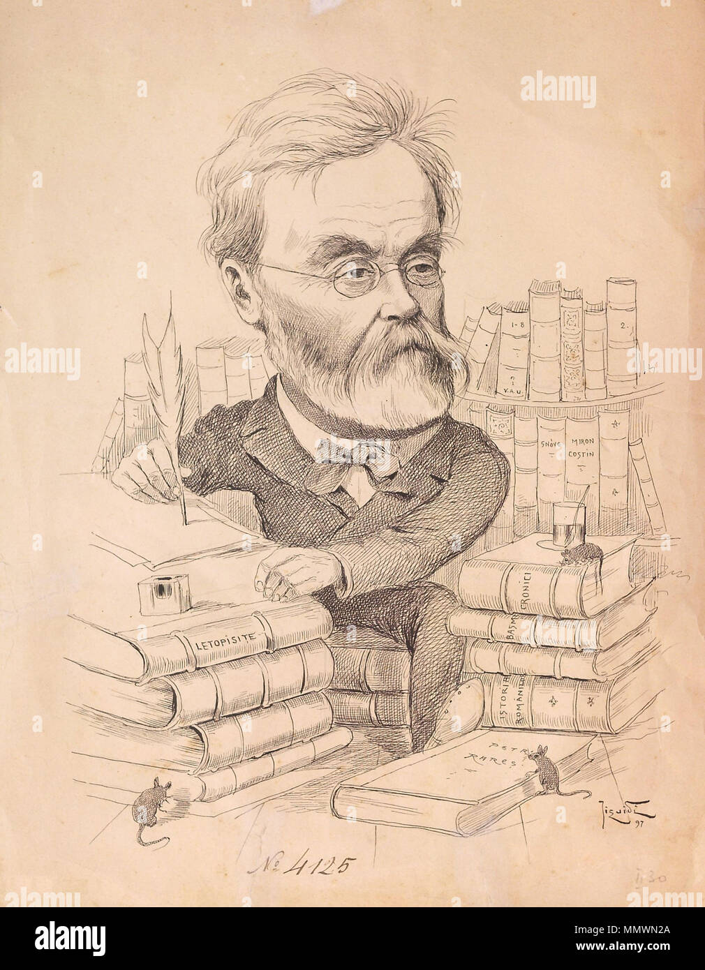 . Anglais : Constantin Jiquidi - C. A. Urechia, 1897, Bibliothèque Județeană V.A. Din Urechia Galați. . 1897. Constantin Jiquidi (1865-1899) Noms alternatifs Jic, Jiquide peintre roumain Description Date de naissance/décès 22 MAI 1865 15 décembre 1899 Lieu de naissance/décès Bucarest, Roumanie BUCAREST contrôle d'autorité : Q18541159 Constantin Jiquidi - C. A. Urechia Banque D'Images