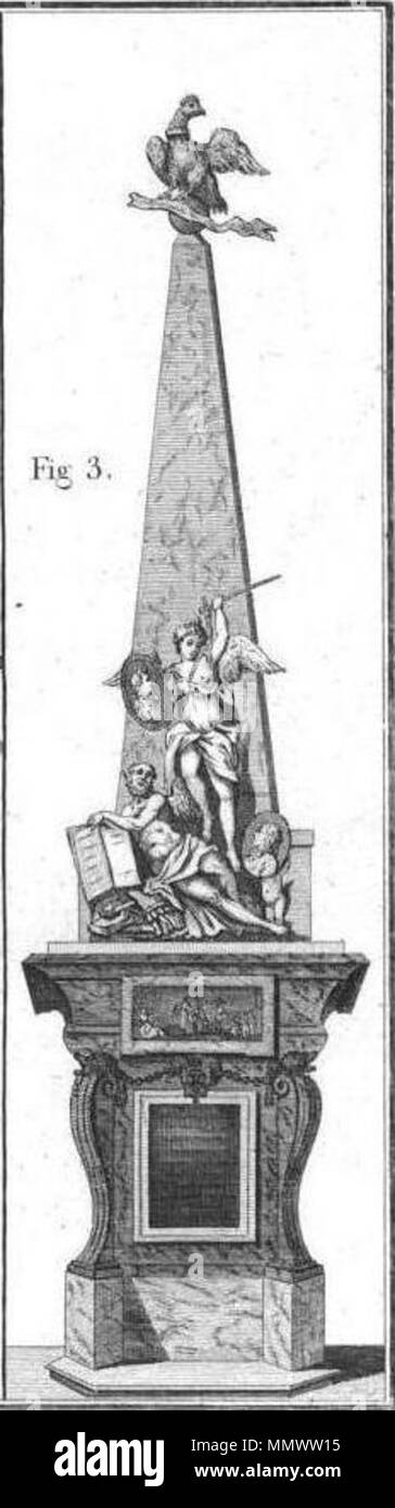 Harcourt-Lorraine Cénotaphe Banque D'Images