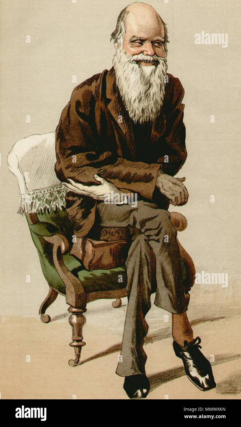 . Caricature de Charles Darwin. Légende indiquait 'la Sélection Naturelle'. . 1871. James Tissot (1836-1902) d'autres noms 'juridique' Coïdé nom : James Joseph Jacques Tissot peintre et caricaturiste français Description Date de naissance/décès 15 Octobre 1836 8 août 1902 Lieu de naissance/décès Nantes Buillon, Département Doubs lieu de travail Paris, Londres, la Palestine, Buillon (Doubs) le contrôle d'autorité : Q381248 : VIAF ?51697889 ISNI : ?0000 0000 8129 7432 ULAN : ?500010633 RCAC : ?n82073912 NLA : ?36512826 Charles Darwin 1871 WorldCat Banque D'Images