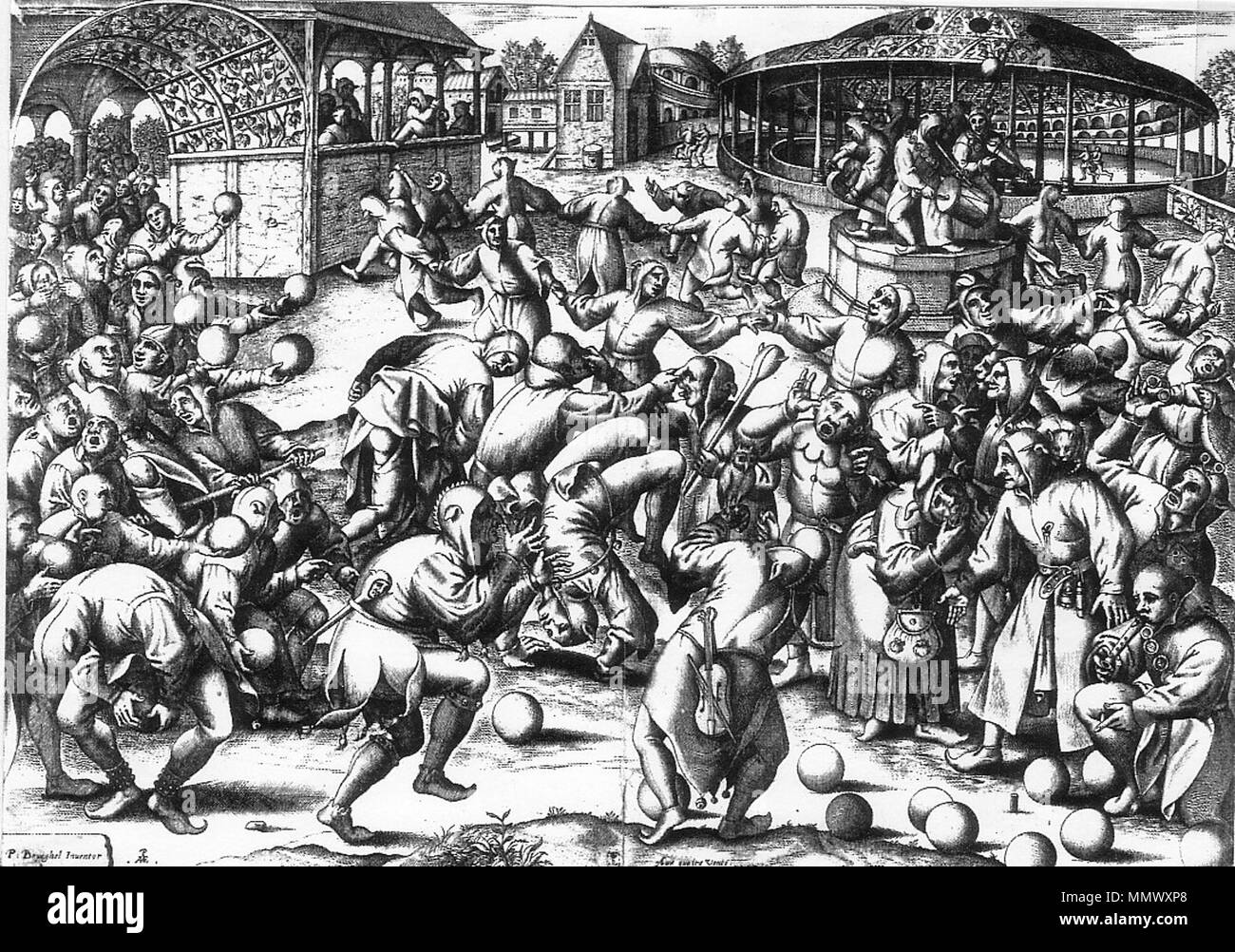 . Deutsch : Narrenkonvent um 1500. Pieter Breugel, südniederländischer Druckgrafiker Maler, Zeichner und. Antwerpen (1551-1563), Italien (1553), Bruxelles (1563-1569) . 1er janvier 1550. Lucas Cranach der Ältere (1526/1530-1569) auf die Infoboxvorlage des Erstellers verlinken:wikidata Das Narrenfest Q43270 Banque D'Images