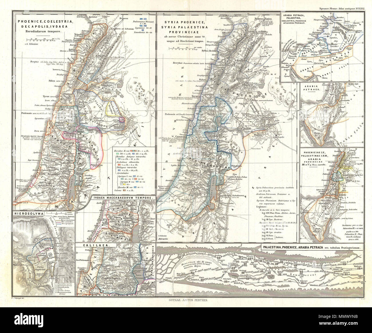 Anglais Cest Karl Von Spruners 1865 Carte De La Terre