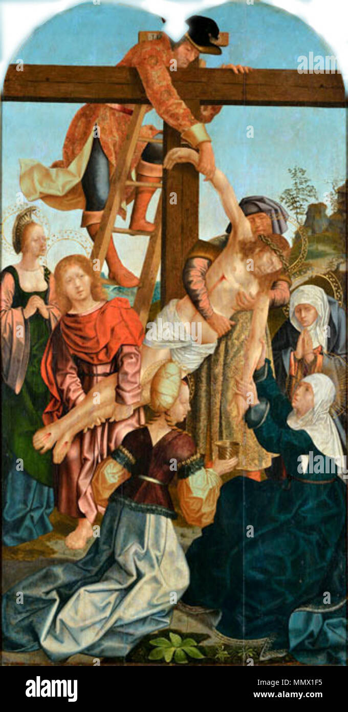 . Português : Museu Nacional de Arte Antiga . 26 décembre 2012, 11:52:09. Francisco Henriques Descida da Cruz Banque D'Images