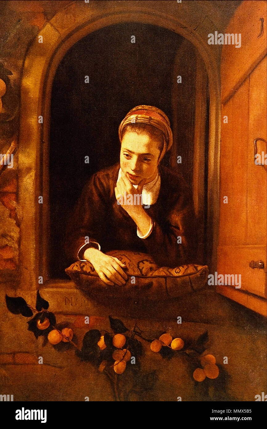 Nicolaes MAES - Banque D'Images