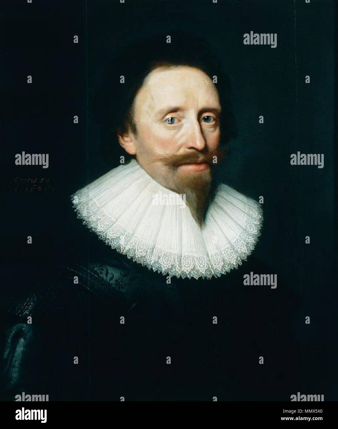 . Sir Dudley Carleton (1573-1632), ambassadeur à La Haye, de 1616 à 1625 . 1628. Michiel van Mierevelt (1566-1641) Noms alternatifs Michiel Jansz. van Miereveld, Michiel van Miereveld, Michiel Jansz. van Miereveldt, Michiel van Miereveldt, Michiel Jansz. van Mierevelt, Michael Janszen Mierevelt, Michael Jansz. van Miereveldt peintre et dessinateur néerlandais Description peintre de la cour pour le prince d'Orange. Date de naissance/Décès 1 Mai 1567 27 juin 1641 Lieu de naissance/décès Delft Delft lieu d'Utrecht (ca. 1581-1583), Delft (1583-1641), La Haye (1625-1634) contrôle d'autorité Banque D'Images