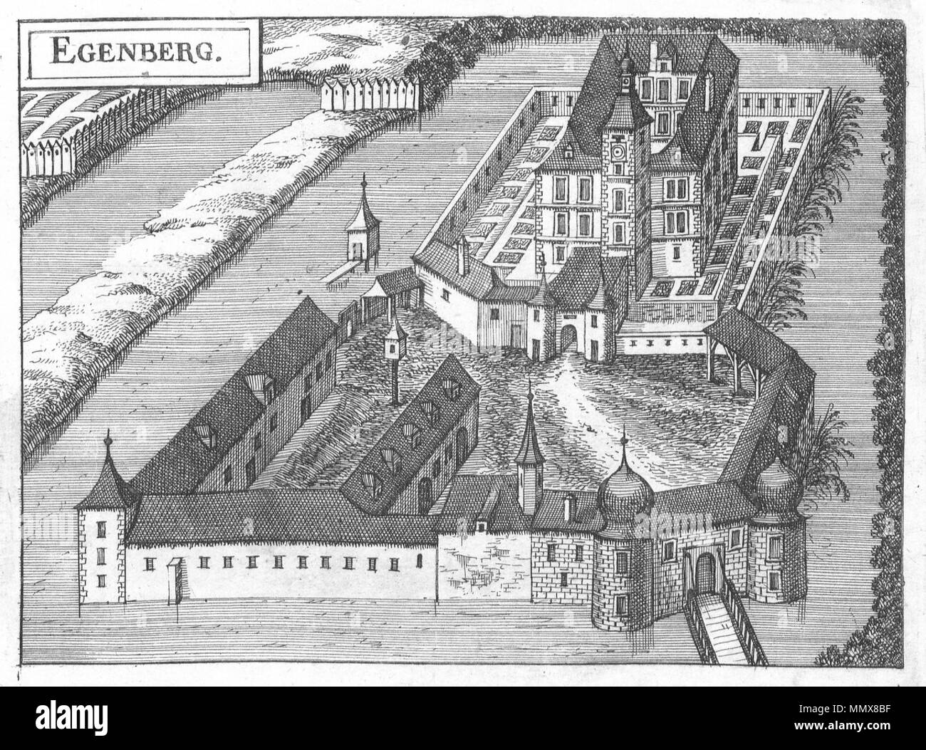 . Anglais : gravure, vue du château d'Eggenberg dans Vorchdorf, Haute Autriche Deutsch : Kupferstich, Ansicht von Schloss Eggenberg dans Vorchdorf, Oberösterreich . 1674. Georg Matthäus Vischer (1628-1696) Noms alternatifs Georg Mathias Vischer cartographe et graveur autrichien Description Date de naissance/décès 22 Avril 1628 13 décembre 1696 Lieu de naissance/décès Wenns (Tirol, Tyrol du Sud) Linz contrôle d'autorité : Q86223 : VIAF ?2771891 ?ISNI : 0000 0000 6659 9395 ULAN : ?500091493 NLA : ?35852058 GND : ?118768646 Vischer Eggenberg Banque D'Images