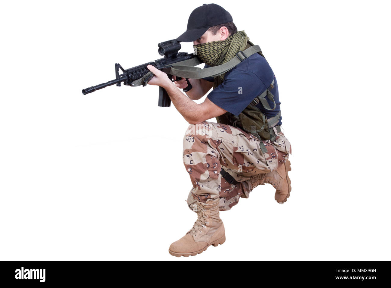 Entrepreneur de sécurité privée - mercenaires Banque D'Images