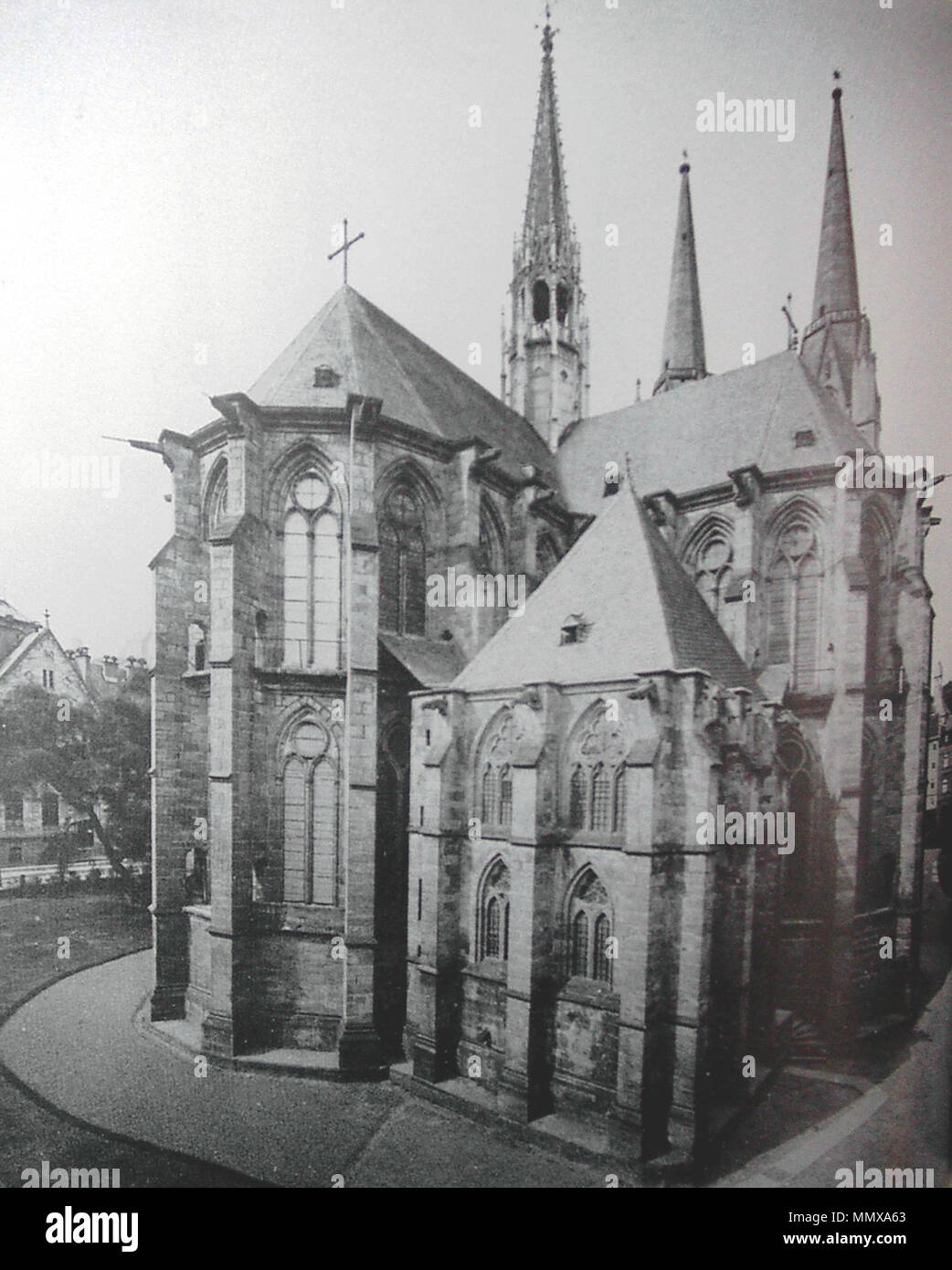 Agp 1 Elisabethkirche Banque D'Images