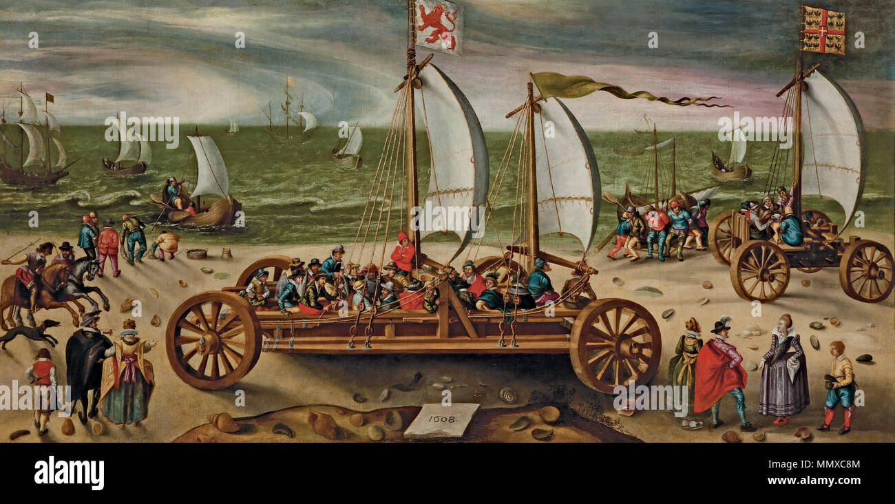 . Anglais : Course de chars à voile en présence du Prince Maurice de Nassau sur la plage de Scheveningen. . 1608. Cercle d'Esaias van de Velde (1587-1630) Noms alternatifs Esaias van den Velde, Esaias van der Velde, Osias van der Velde, Josias van der Velde, Esaijas Esaÿas vanden Velde, vanden Velde Description peintre, dessinateur et aquafortiste Date de naissance/décès 17 mai 1587 (baptisé) 18 novembre 1630 (enterré) Lieu de naissance/décès lieu de travail de La Haye Amsterdam Amsterdam (....-1609), Haarlem (1609-1617), La Haye (1618-1630) contrôle d'autorité : Q467361 : VIAF ?37752819 Banque D'Images