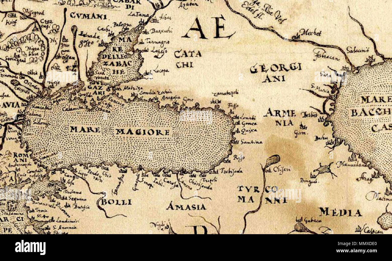 Map europe 16th century Banque de photographies et d’images à haute ...