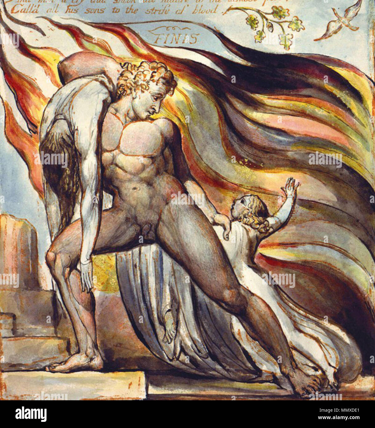 . Français : l'Europe une prophétie, copie de l'objet (18 K, Bentley, 18 Erdman 15, Keynes 15) 'l'incendie de Paris, 1789 . 1789. William Blake (1757-1827) Noms alternatifs W. Blake ; Uil'iam Bleik Description La peintre, poète, écrivain, théologien, collectionneur et graveur Date de naissance/décès 28 Novembre 1757 12 août 1827 Lieu de naissance/décès Broadwick Street London Charing Cross lieu de travail contrôle d'autorité : Q41513 : VIAF ?54144439 ISNI : ?0000 0001 2096 135X ULAN : ?500012489 RCAC : ?n78095331 NLA : ?35019221 Europe WorldCat. La dernière prophétie - Plaque de l'incendie de Paris 1789 Banque D'Images