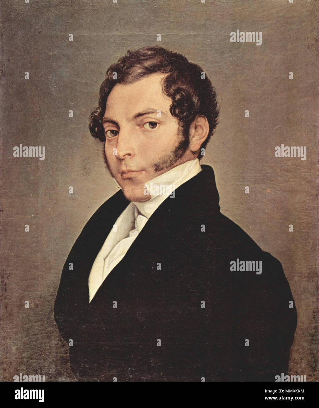 Deutsch : Porträt des Conte Ninni . 1825. Francesco Hayez 043 Banque D'Images