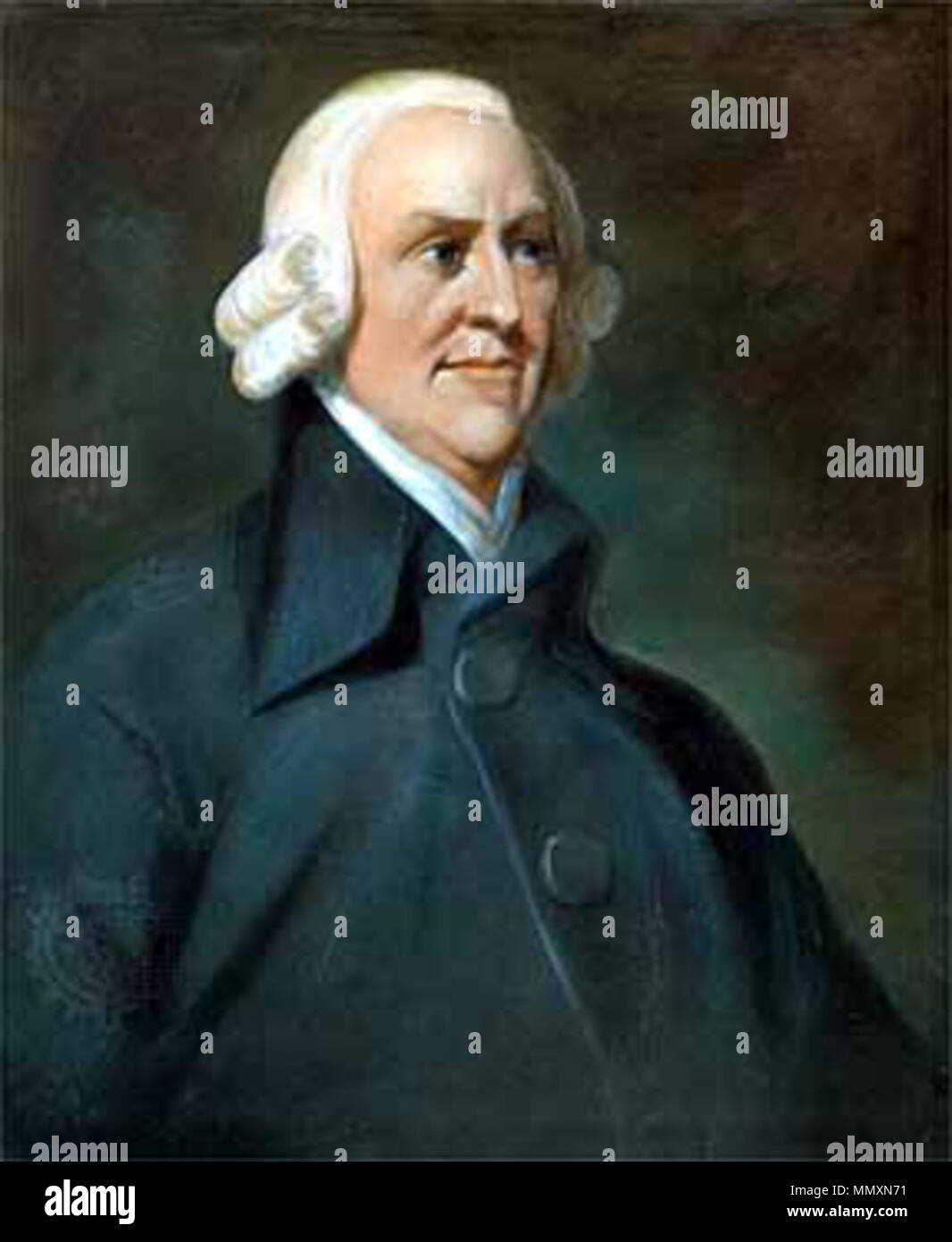 . سميث آدم : العربية English : Portrait d'Adam Smith (1723-1790) . 18e siècle. 37.Adam Smith Banque D'Images