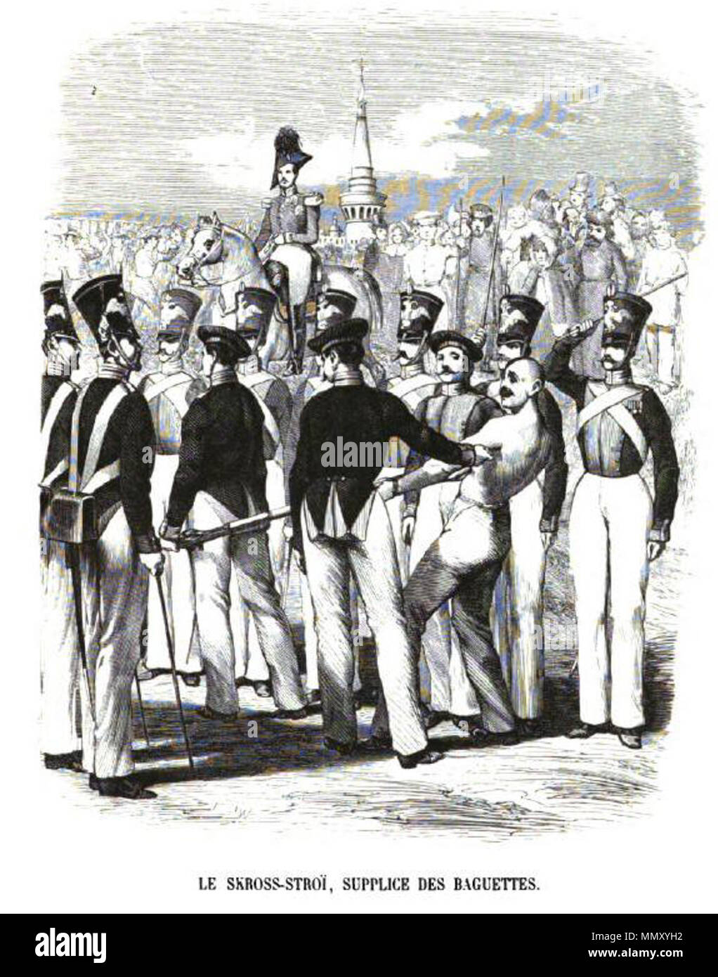 . Anglais : Gauntlet en Russie, 'kvoz stroi" (Geoffroy, 1845) . 1845. Charles-Michel Geoffroy (1819-1882) Noms alternatifs C. Geoffroi et Ch. Geoffroy. Description graveur français Date de naissance/décès 2 Juillet 1819 24 mars 1882 Lieu de naissance/décès Joinville, Haute-Marne Passy lieu de travail Paris contrôle d'autorité : Q16538504 : VIAF ?39651247 ISNI : ?0000 0000 6634 6371 RCAC : ?n97860850 GND : ?13203185X SUDOC : ?137922590 Gauntlet WorldCat en Russie, "skvoz stroi" (Geoffroy, 1845) Banque D'Images