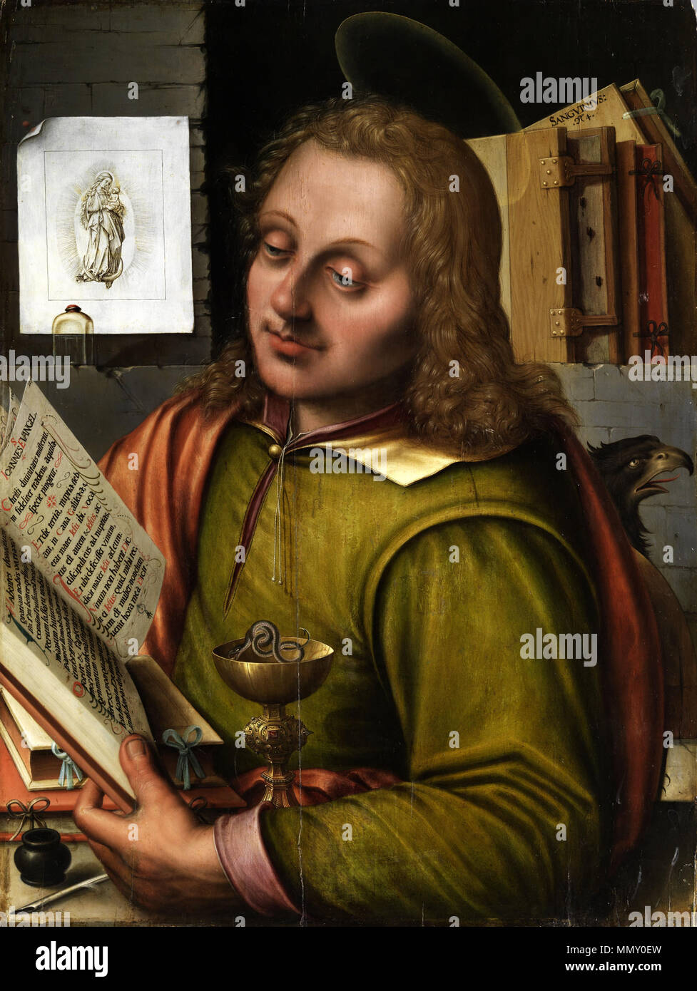 Georg Gärtner dJ Hl Johannes 1618 Banque D'Images