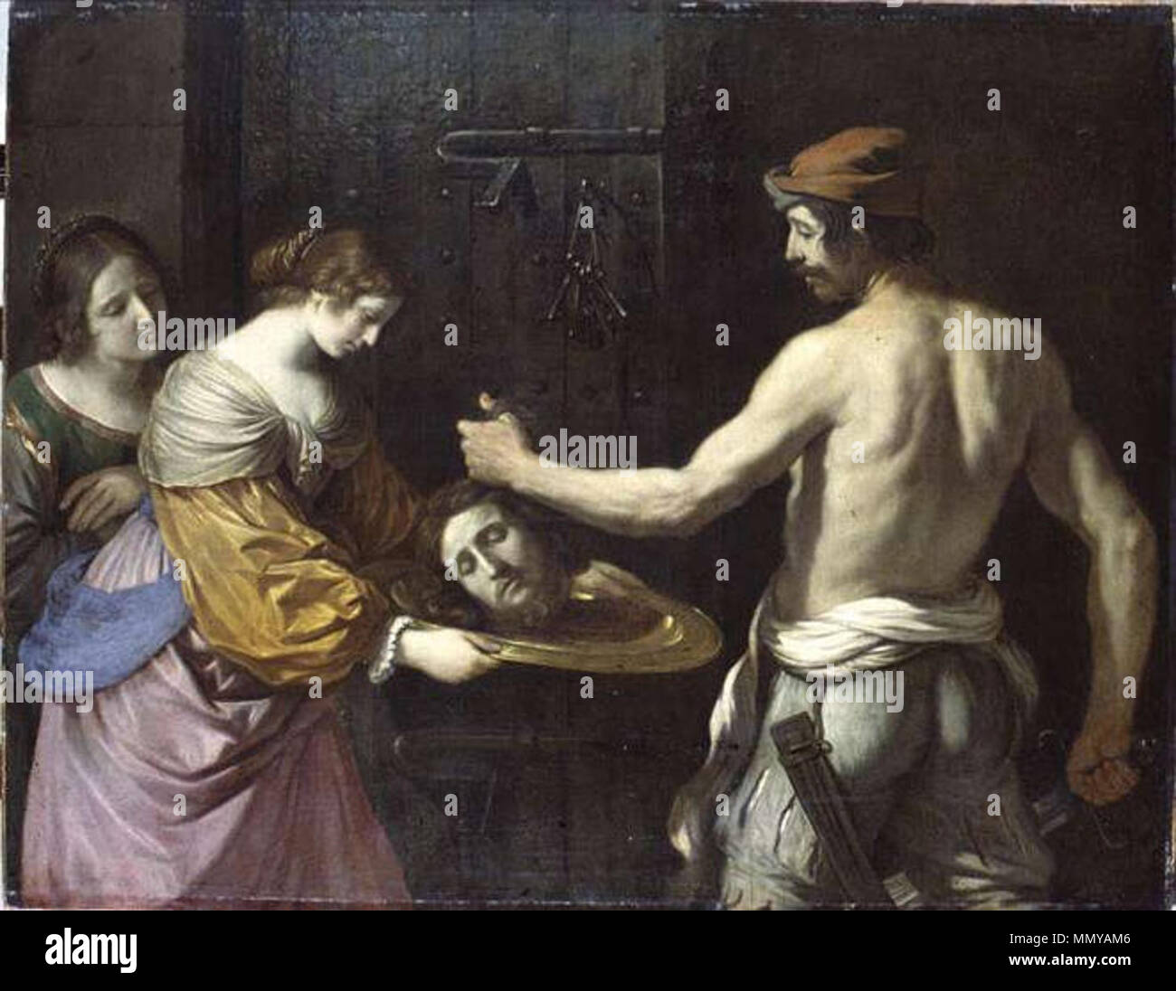 Guercino Salomè Banque D'Images