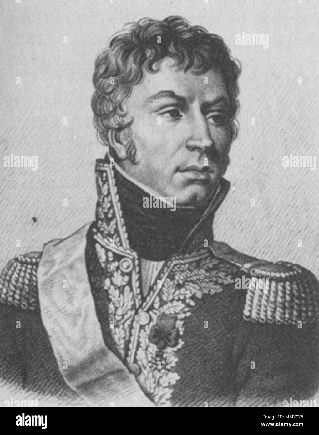 Général Jean Louis Ebénézer Reynier Banque D'Images