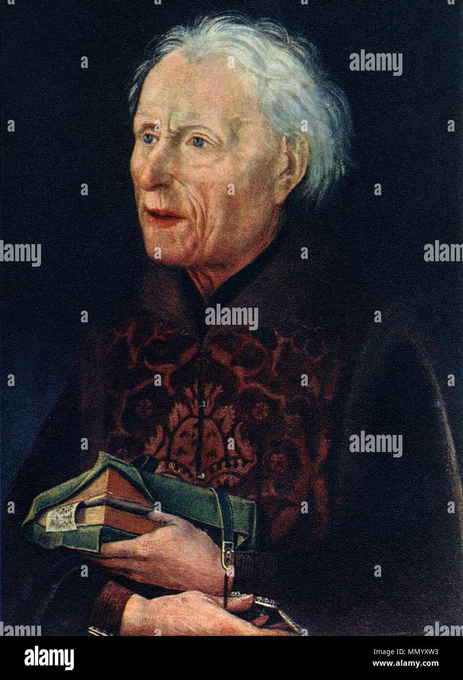 Hans Pleydenwurff - Portrait du comte Georg von Löwenstein - WGA17982 Banque D'Images