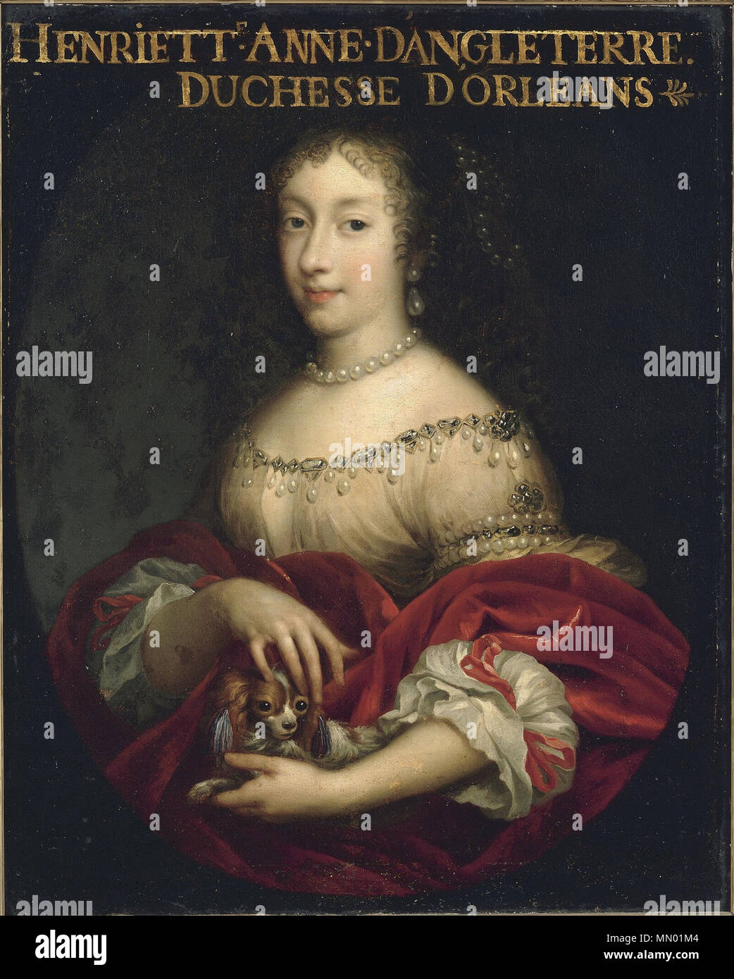 Henriette d'Angleterre, duchesse d'Orléans Banque D'Images