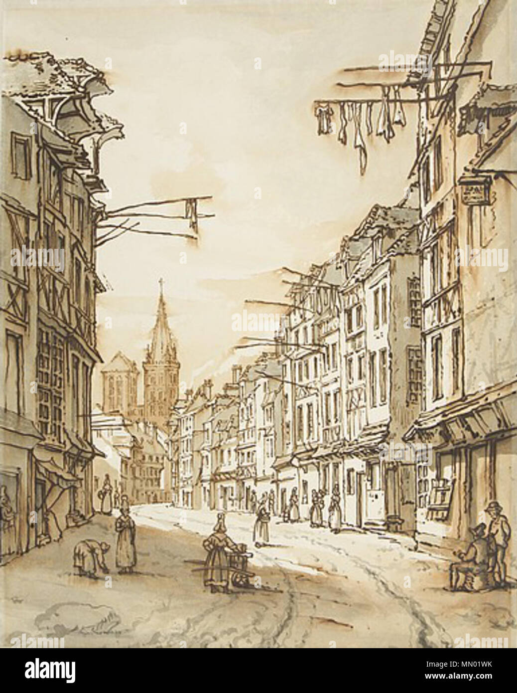 . Lisieux - Dessin encre marron, marron et gris graphite sur papier crème sur - 42,3 x 33,5 cm . 1813. Henry Edridge (-1821) Noms alternatifs Edridge peintre britannique Description Date de naissance/décès Août 1769 23 avril 1821 Lieu de naissance/décès Londres Londres Londres lieu de travail ; France (1817 - 1819) le contrôle d'autorité : Q4529914 : VIAF ?33149994 ISNI : ?0000 0001 1617 1099 ULAN : ?500017407 RCAC : ?c89016571 NLA : ?35038189 Henry Edridge WorldCat06 Banque D'Images