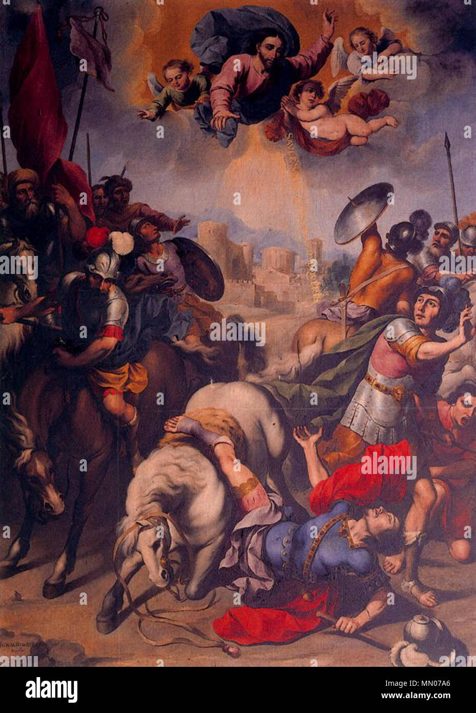 Ignacio de Ries Conversion de San Pablo Banque D'Images