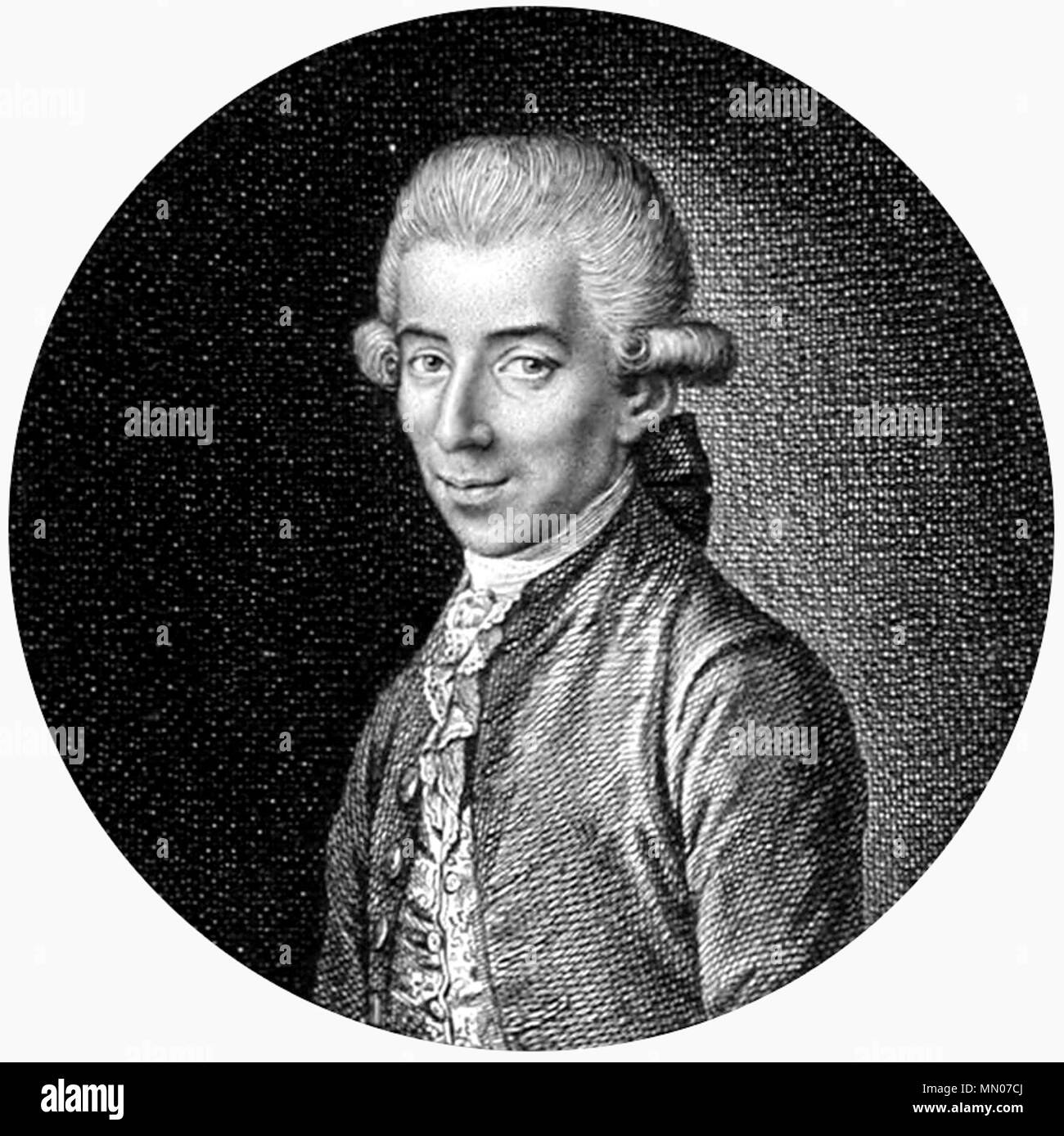 . Deutsch : Ignaz von Born, österreichischer Geologe Freimaurer und English : Ignaz von Born (1742-1791), géologue autrichien et franc-maçon . 18e siècle. Ignaz von Born Banque D'Images