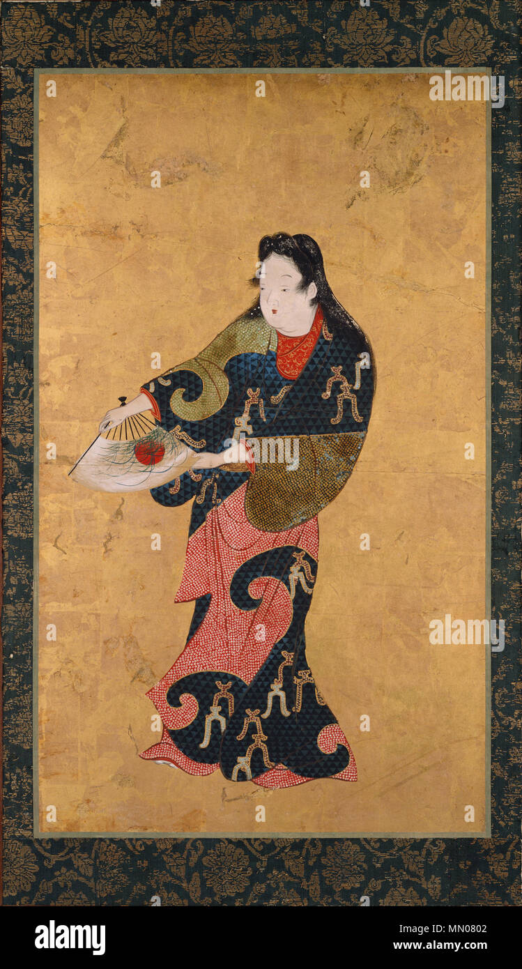 Japonais : ?  ? ? ? : ? ? ? ? ? ? ? ? ?  ? Objet d'art importants danseurs. La période Edo (17ème siècle). Objet d'art importants danseurs - Google Art Project Banque D'Images