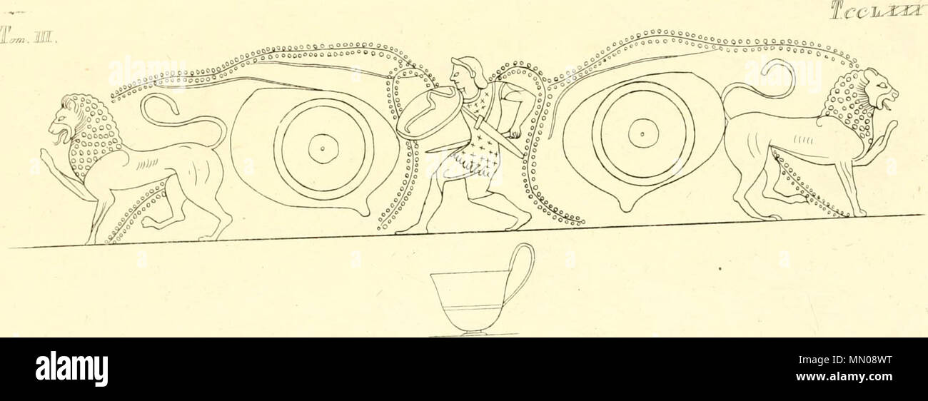 . Deutsch : Illustration aus 'Pitture di vasi fittili ... Tomo III' . 1835. Francesco Inghirami (1772-1846) Noms alternatifs ? ? ? ? ? ? ? ? ?  ? ? ? ? ? ? ? ? ; ? ? ? ? ? ? ? ?  ?. ; ? ? ? ? ? ? ? ?  ? ? ? ? ? ? ? ? ? Description générale, archéologue, dessinateur et graveur archéologue italien et graveur Date de naissance/décès 23 Octobre 1772 17 mai 1846 Lieu de naissance/décès Volterra Fiesole contrôle d'autorité : Q4200606 : VIAF ?12298196 ISNI : ?0000 0001 0870 0034 ULAN : ?500106419 RCAC : ?n84091970 GND : ?10079064X WorldCat INGHIRAMI(1835) Pitture di vasi fittili Vol3 T280 (14598305608) Banque D'Images