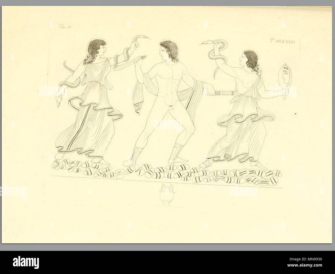 . Deutsch : Illustration aus 'Pitture di vasi fittili ... Tomo IV' . 1837. Francesco Inghirami (1772-1846) Noms alternatifs ? ? ? ? ? ? ? ? ?  ? ? ? ? ? ? ? ? ; ? ? ? ? ? ? ? ?  ?. ; ? ? ? ? ? ? ? ?  ? ? ? ? ? ? ? ? ? Description générale, archéologue, dessinateur et graveur archéologue italien et graveur Date de naissance/décès 23 Octobre 1772 17 mai 1846 Lieu de naissance/décès Volterra Fiesole contrôle d'autorité : Q4200606 : VIAF ?12298196 ISNI : ?0000 0001 0870 0034 ULAN : ?500106419 RCAC : ?n84091970 GND : ?10079064X WorldCat INGHIRAMI(1837) Pitture di vasi fittili Vol4 T385 Banque D'Images