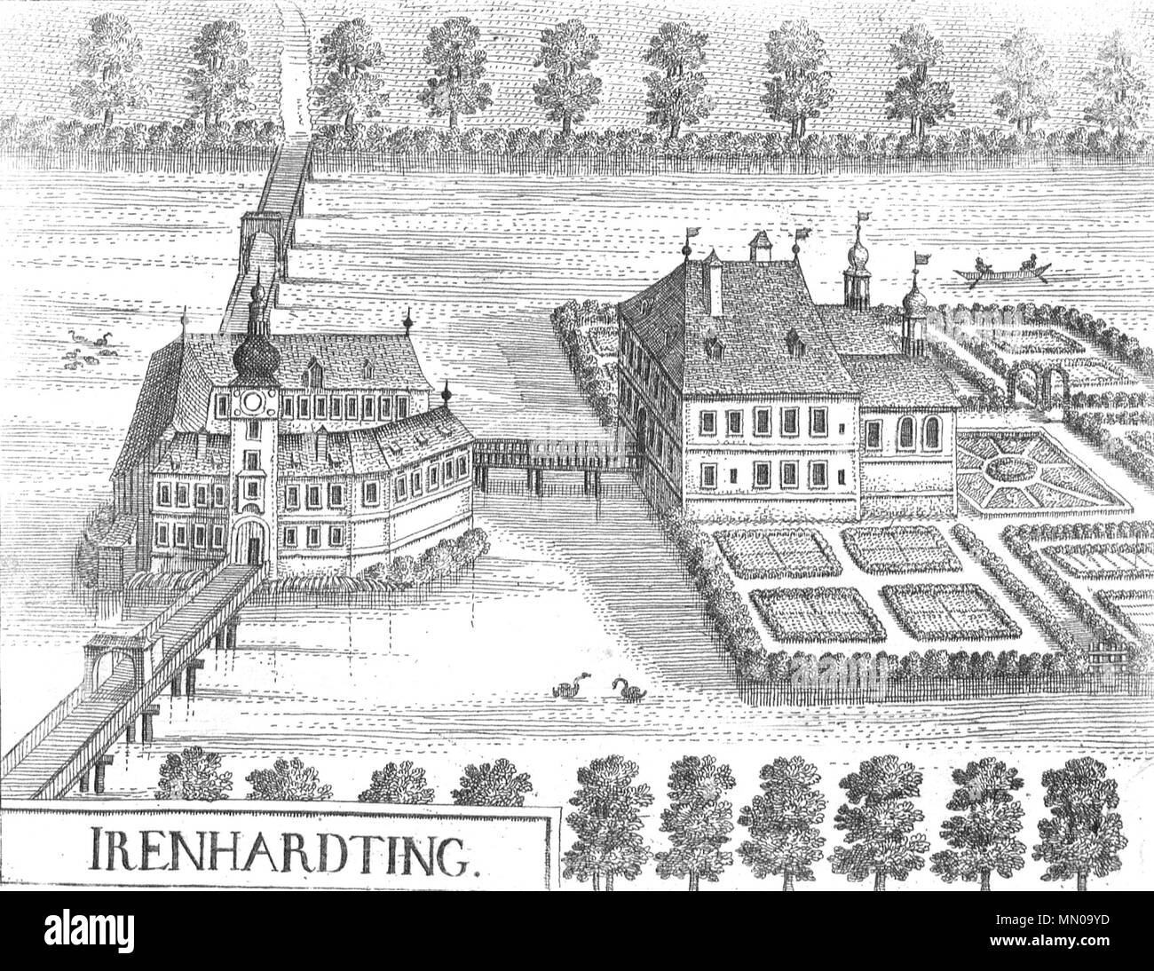 . Deutsch : Schloss von Iranharting nach Vischer 1674 . 1674. Georg Matthäus Vischer (1628-1696) Noms alternatifs Georg Mathias Vischer cartographe et graveur autrichien Description Date de naissance/décès 22 Avril 1628 13 décembre 1696 Lieu de naissance/décès Wenns (Tirol, Tyrol du Sud) Linz contrôle d'autorité : Q86223 : VIAF ?2771891 ?ISNI : 0000 0000 6659 9395 ULAN : ?500091493 NLA : ?35852058 GND : ?118768646-Irenhardting neu Banque D'Images