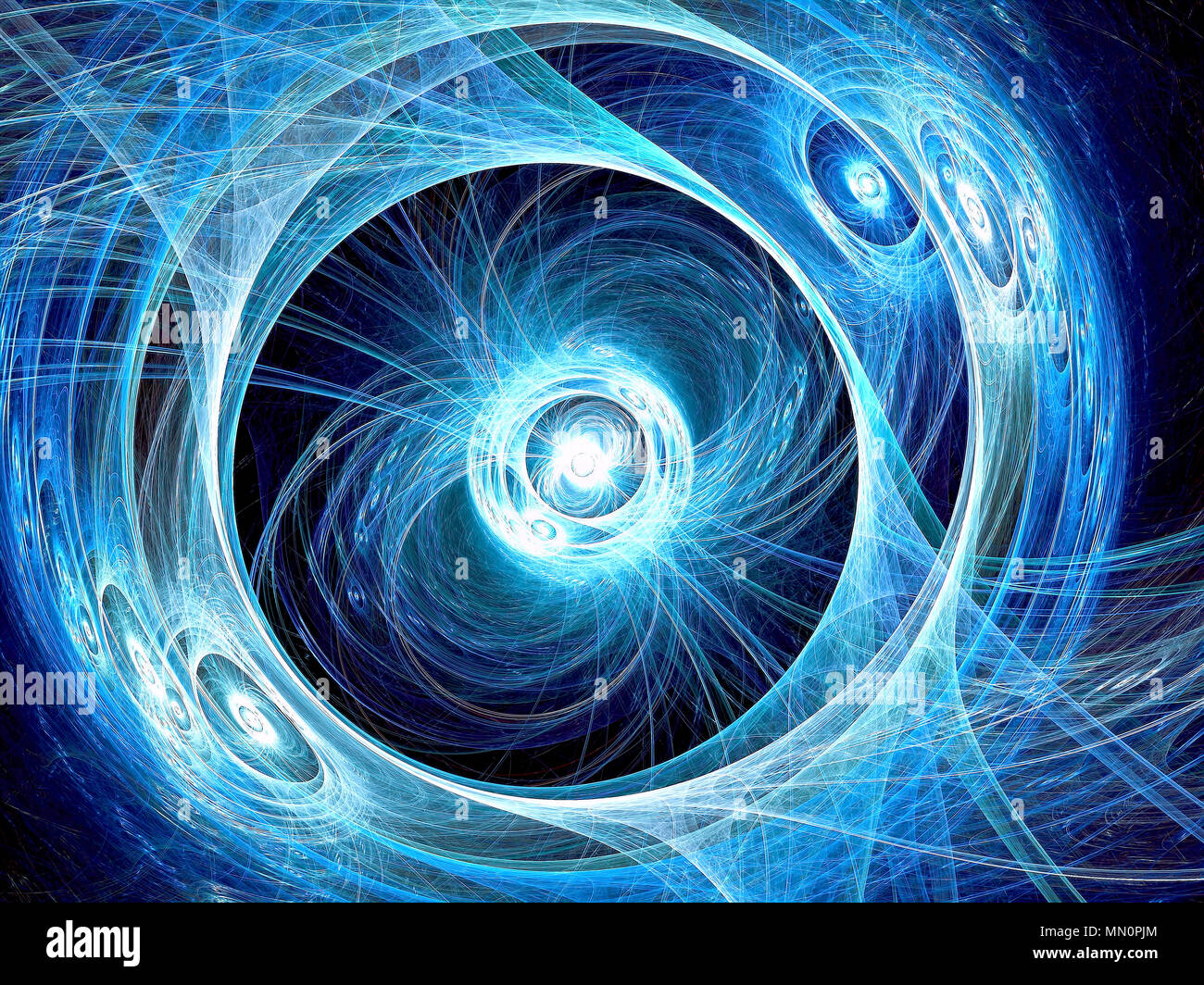 Contexte - abstract Fractal image générée numériquement Banque D'Images