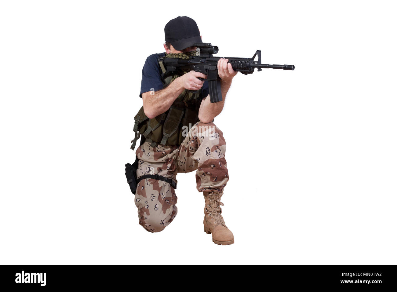 Entrepreneur de sécurité privée - mercenaires Banque D'Images