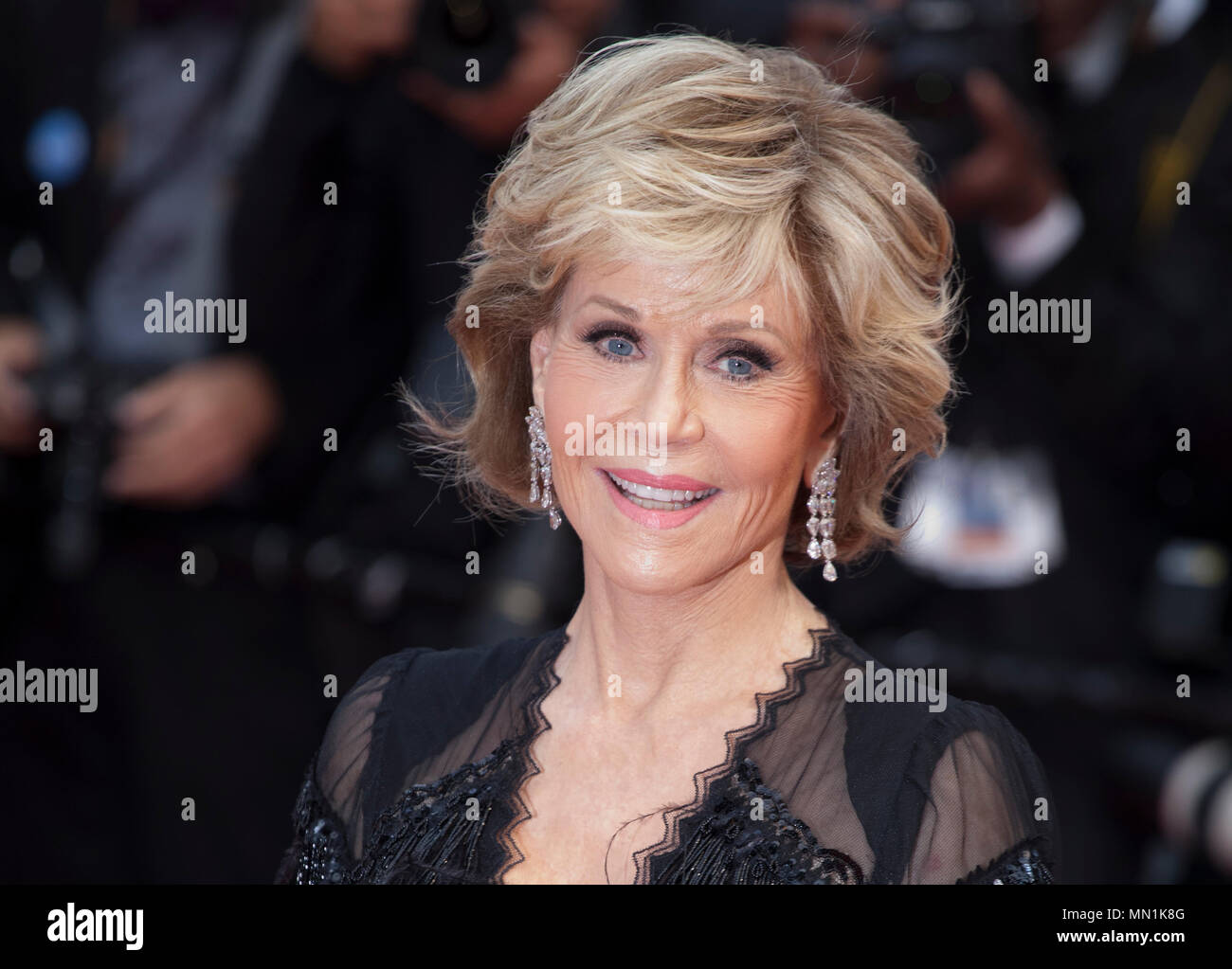 Cannes, France. 13 mai, 2018. Cannes, France. 13 mai, 2018. L'actrice Jane Fonda à l'hôtel Le Grand Bain (Olio) projection de gala au 71e Festival de Cannes, dimanche 13 mai 2018, Cannes, France. Photo credit : Crédit : Doreen Doreen Kennedy Kennedy/Alamy Live News Banque D'Images