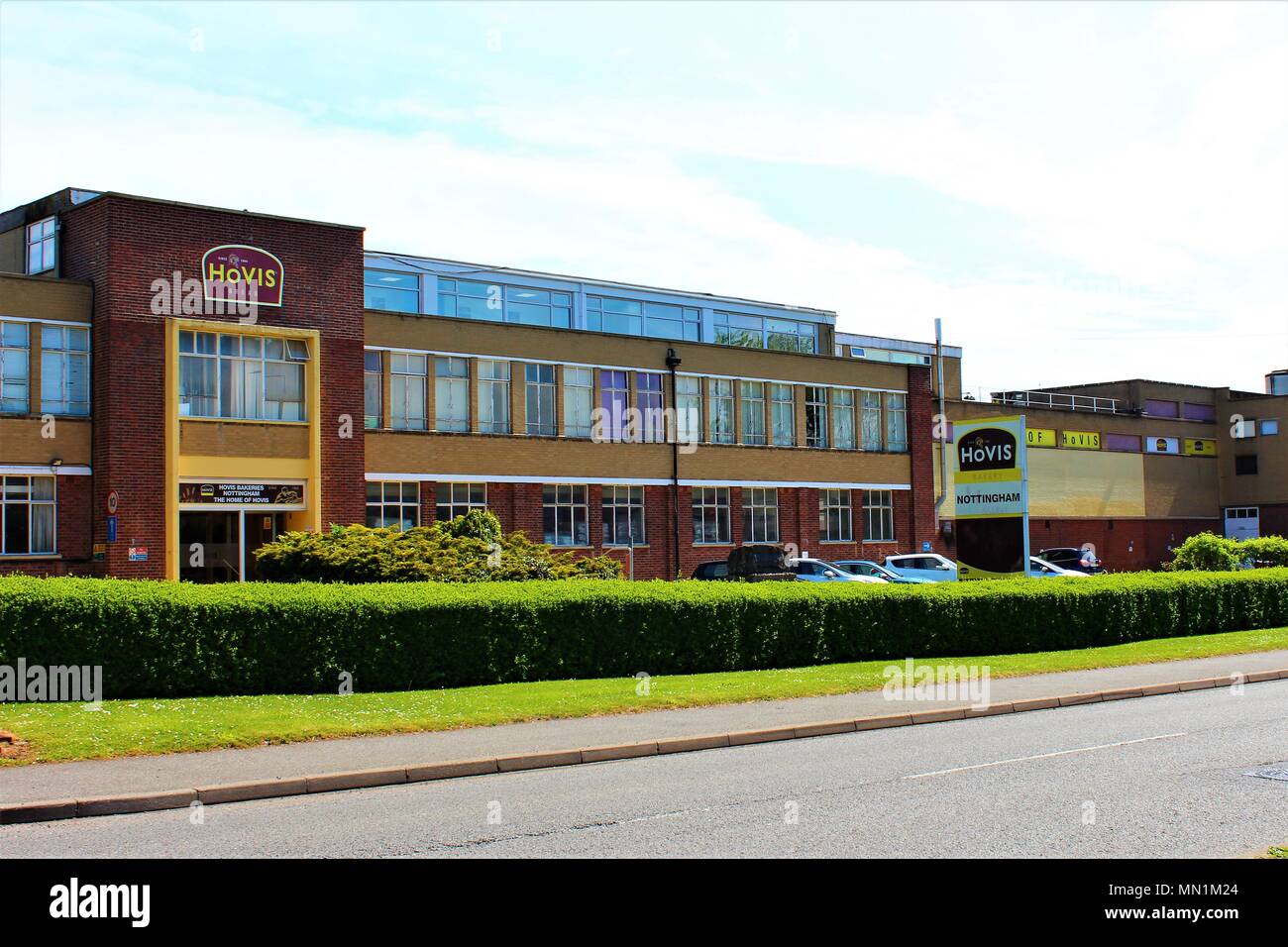 La boulangerie de Watnall Hovis, Nottingham, Royaume-Uni, prises le 13 mai 2018 Banque D'Images