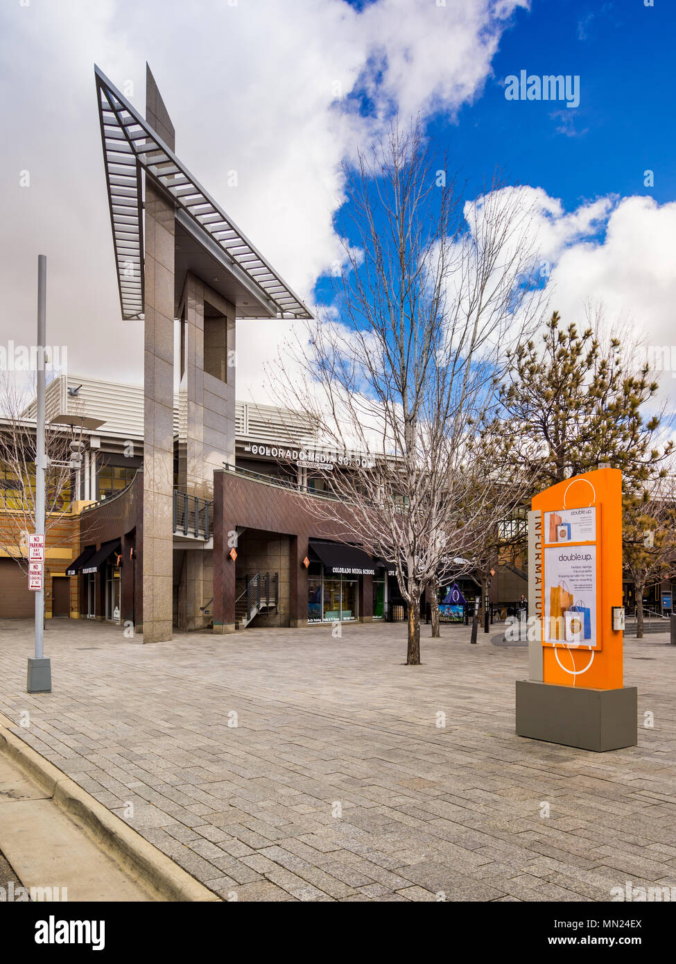 Colorado Media School, Lakewood, Colorado, USA. Banque D'Images