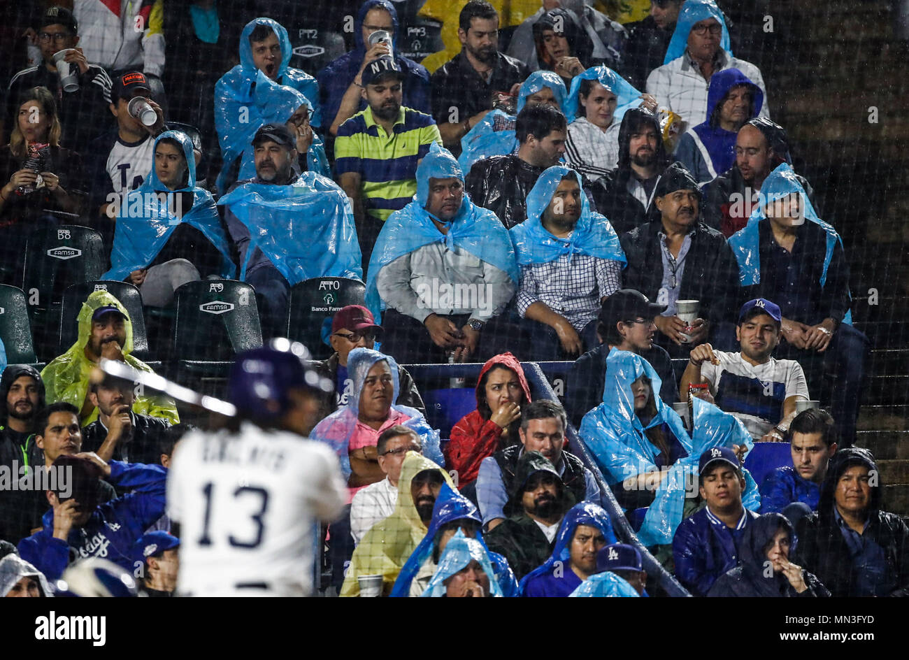 Freddy Galvis de San Diego, durante el partido de beisbol de los Angeles Dodgers de Los Padres de San Diego contra, durante el primer juego de la serie las Ligas Mayores del Beisbol en Monterrey, Mexique el 4 de mayo 2018. (Photo : Luis Gutierrez) Banque D'Images