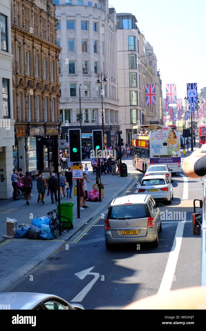 Le Strand London Banque D'Images