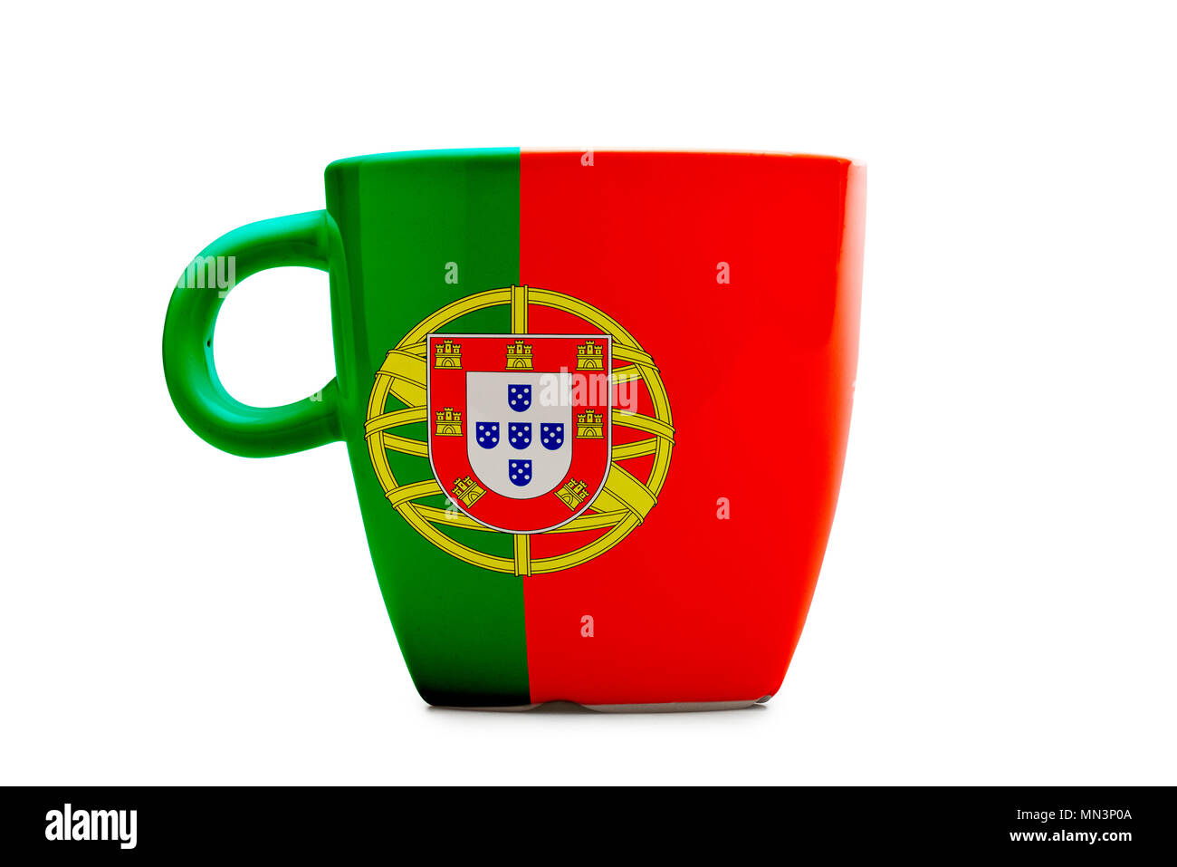 Mug Personnalisé Drapeau Portugal - Tasse Café Céramique 325ml - Neuf - Moderne
