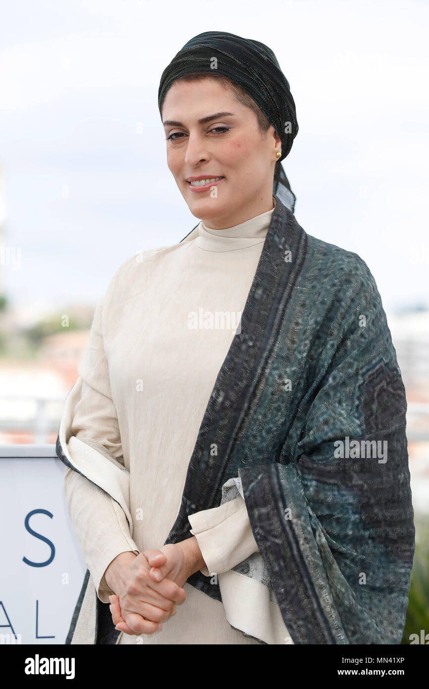 Cannes, France. 13 mai, 2018. Behnaz Jafari au '3 faces (Se)' Rokh photocall au cours de la 71e édition du Festival de Cannes au Palais des Festivals le 13 mai 2018 à Cannes, France. Crédit : John Rasimus/Media Punch ***FRANCE, SUÈDE, NORVÈGE, FINLANDE, USA, DENARK, la République tchèque, l'AMÉRIQUE DU SUD SEULEMENT*** Crédit : MediaPunch Inc/Alamy Live News Banque D'Images