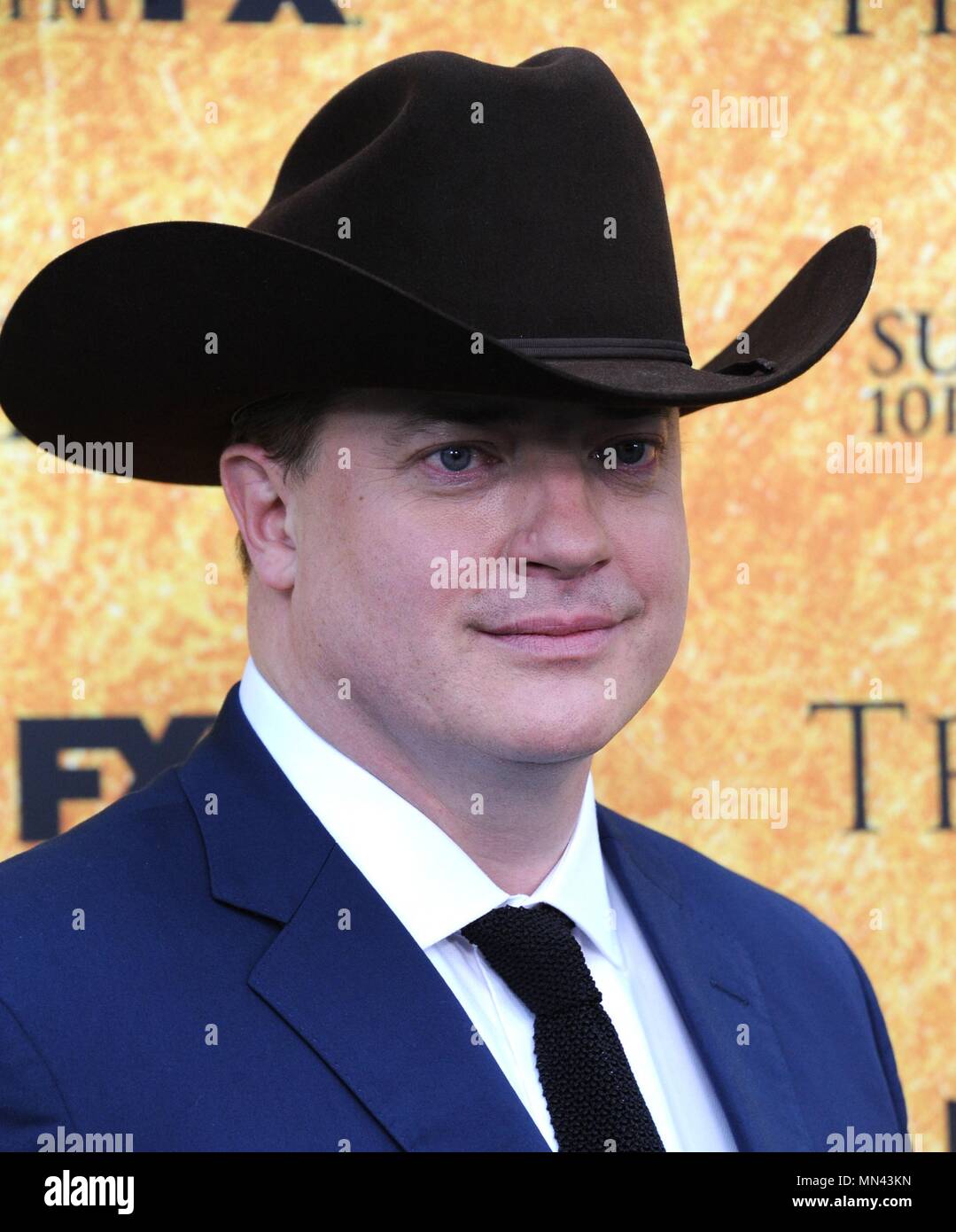 North Hollywood, CA. Le 11 mai, 2018. Brendan Fraser aux arrivées de FX'S TRUST FYC, événement Saban Centre des médias à l'Académie de Télévision Théâtre Wolf, North Hollywood, CA, 11 mai 2018. Credit : Dee Cercone/Everett Collection/Alamy Live News Banque D'Images