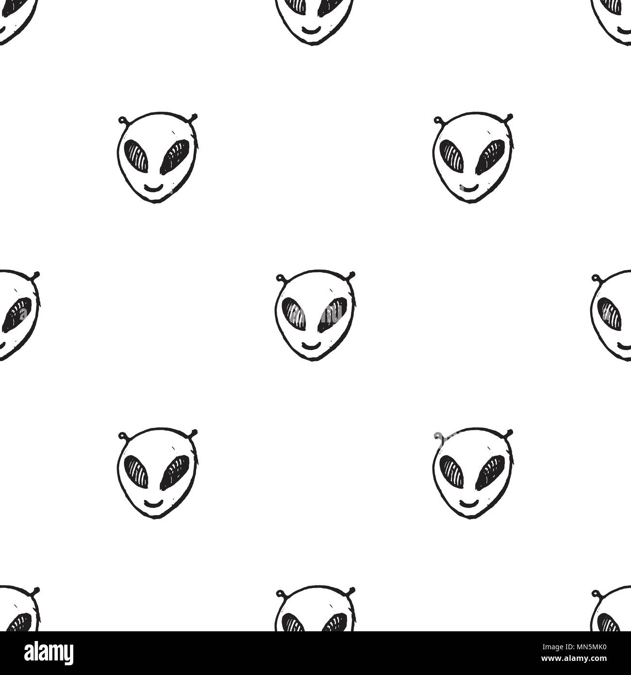 Modèle vectoriel continu. Texture exotiques souriant. Design graphique Illustration de Vecteur