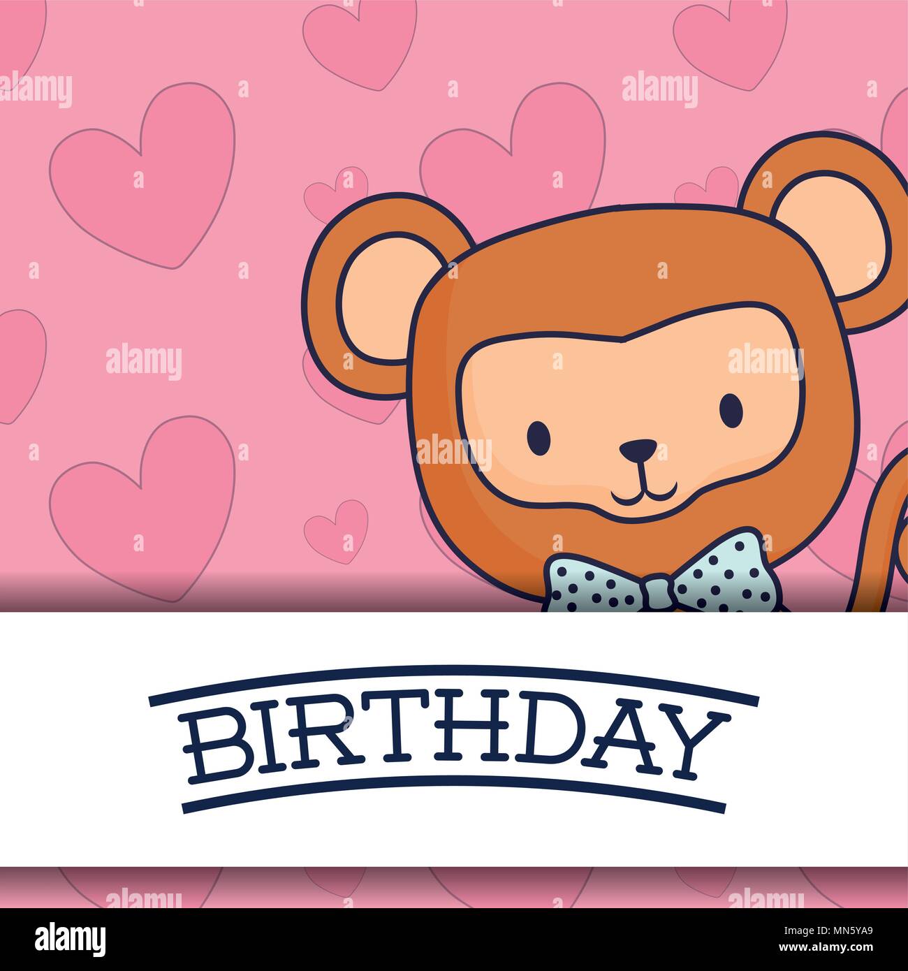Joyeux Anniversaire Avec Un Singe Mignon Sur Fond Rose Design Colore Vector Illustration Image Vectorielle Stock Alamy Joyeux Anniversaire Avec Un Singe Mignon Sur Fond Rose Design Colore Vector Illustration Image Vectorielle Stock Alamy