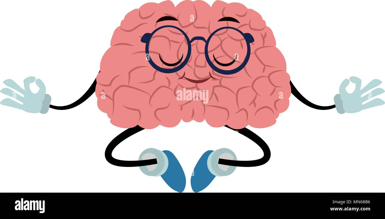 Téléchargement gratuit Images Caricature De Droles De Cerveau Faisant Du Yoga Vecteurs Et actualisé salutations