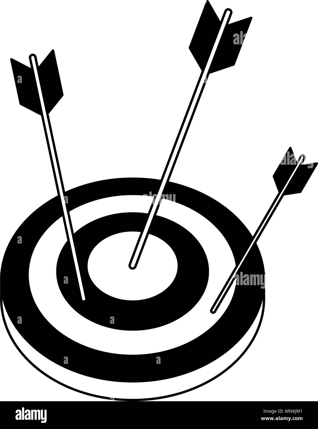 Symbole De Flechettes Cible En Noir Et Blanc Image Vectorielle Stock Alamy Symbole De Flechettes Cible En Noir Et Blanc Image Vectorielle Stock Alamy