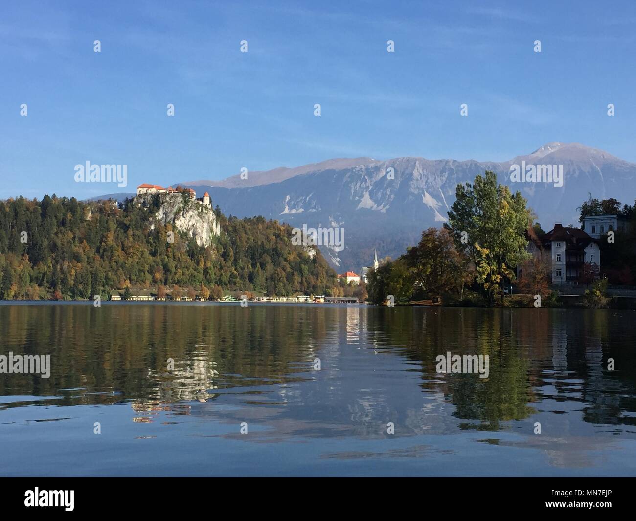 Lac de Bled Banque D'Images