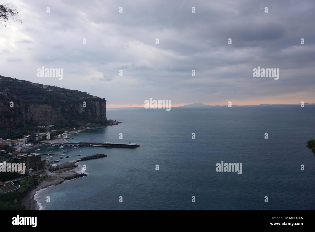 Coucher de soleil sur tj Banque D'Images