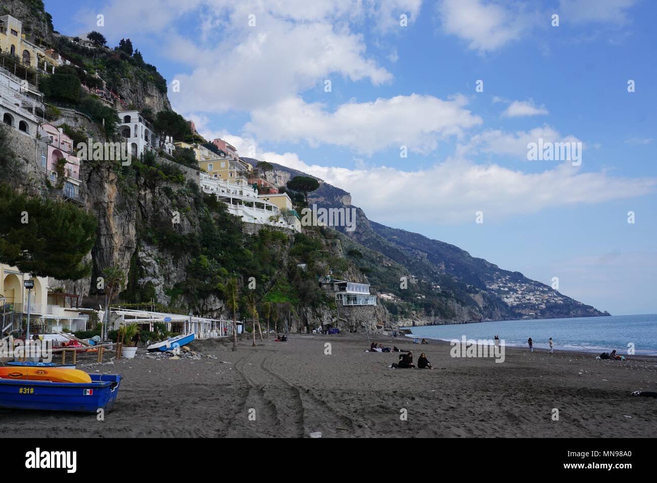 Positano, Amalfi Coast, Italie Banque D'Images