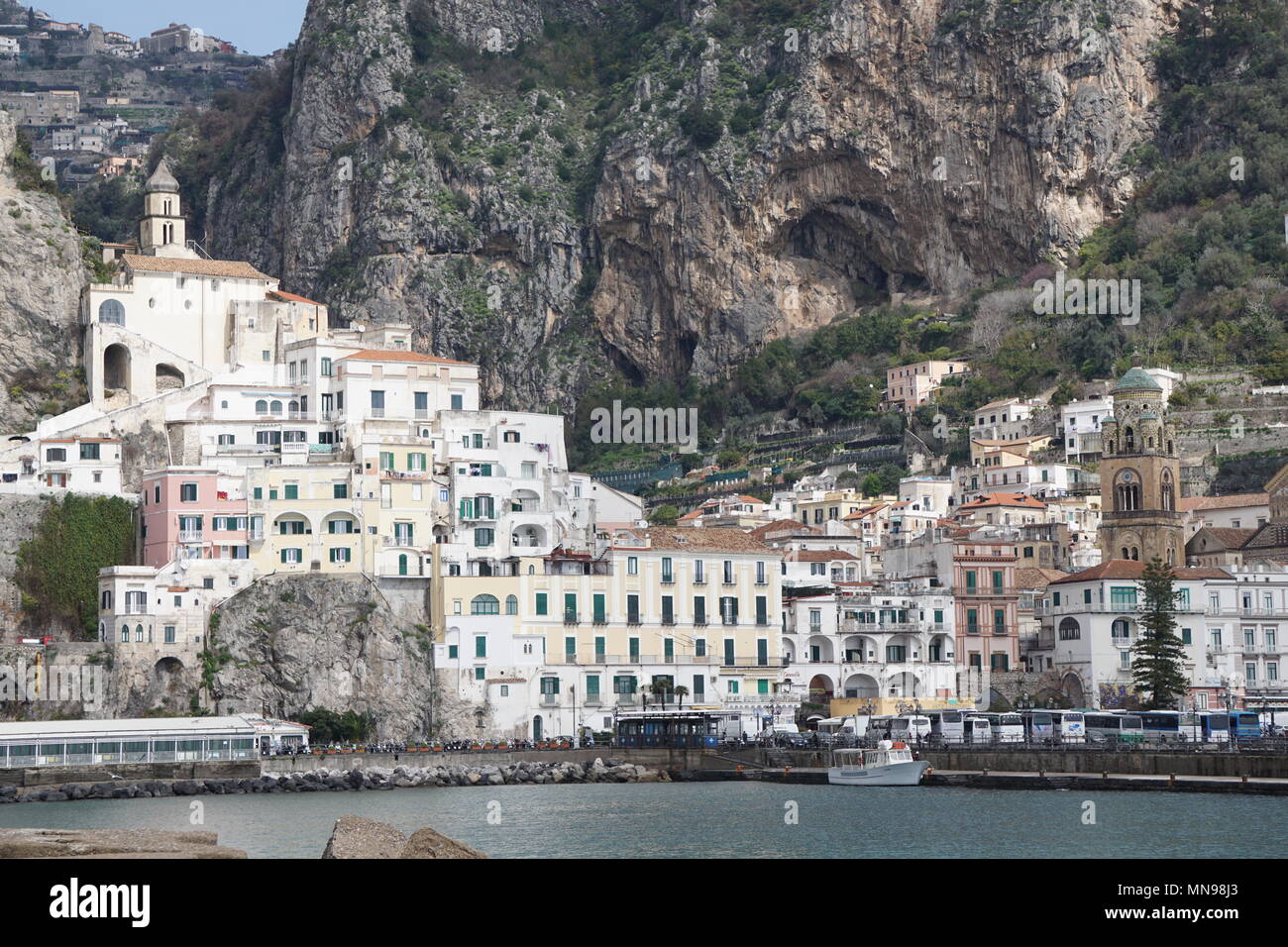 Côte d'Amalfi, Italie Banque D'Images