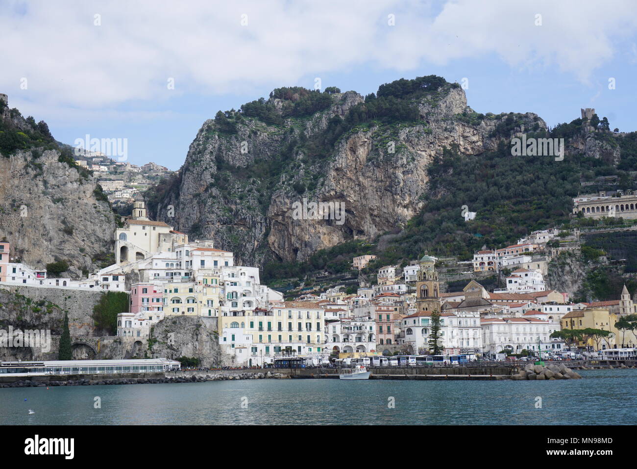 Côte d'Amalfi, Italie Banque D'Images