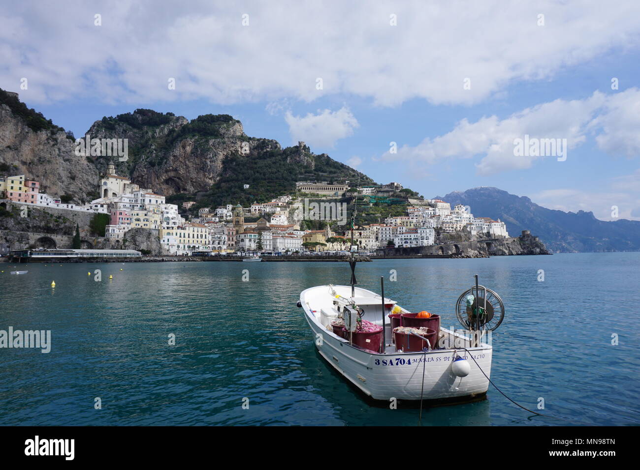 Côte d'Amalfi, Italie Banque D'Images